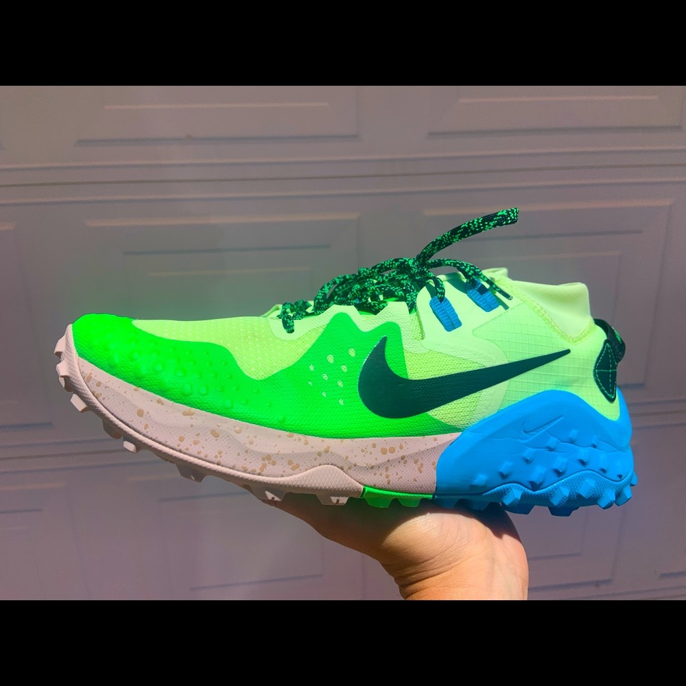 Nike Wildhorse 6 Trail React Volt Blue Size 10.5